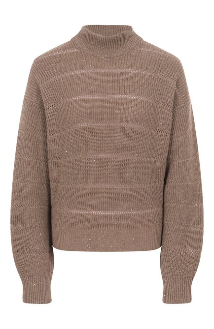 Женский свитер из кашемира и шерсти BRUNELLO CUCINELLI, арт. MBM738204P