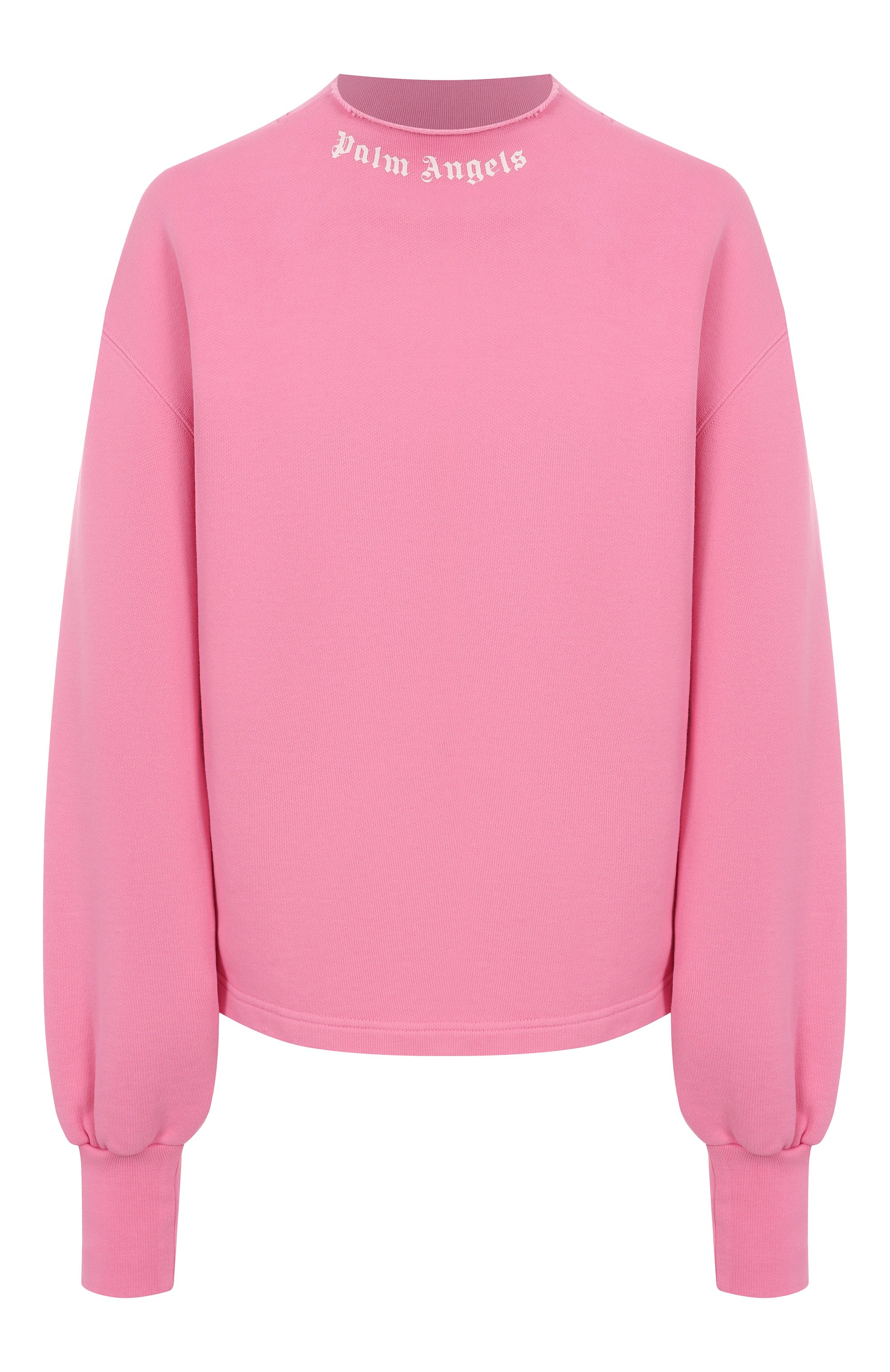 Хлопковый свитшот PALM ANGELS, арт. PWBA05EF25FLE001, фото 1