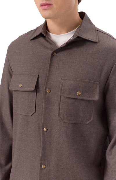 Шерстяная рубашка MARCO PESCAROLO, арт. NEXT/5118/50, фото 5