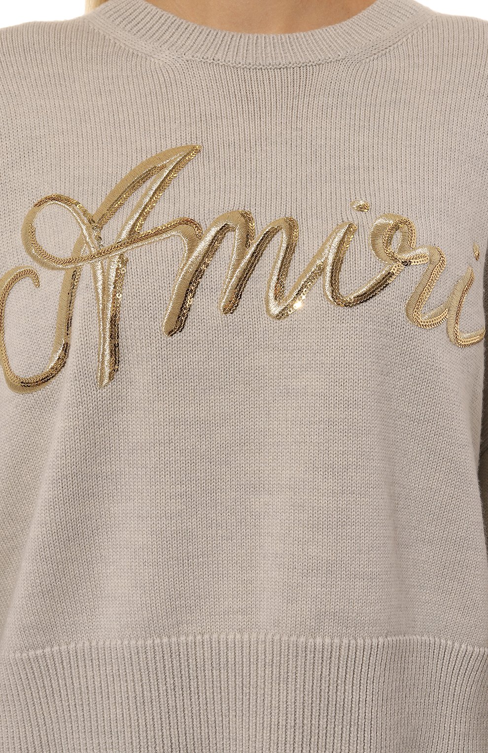 Шерстяной свитер AMIRI, арт. AWKNCW1011, фото 5