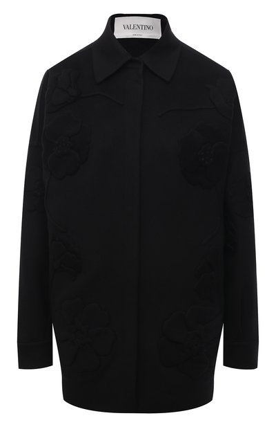 Женская куртка из шерсти и кашемира VALENTINO, арт. WB0CI0R615E