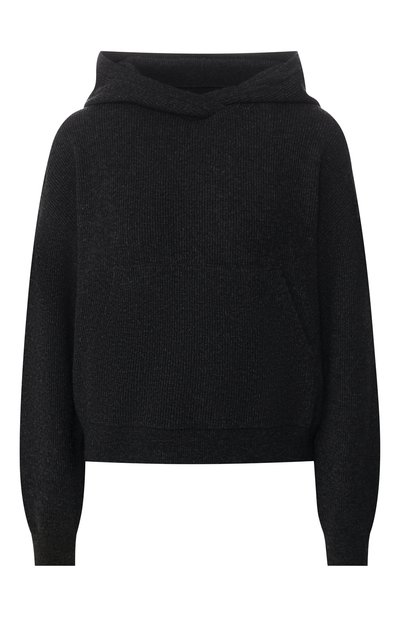 Женский пуловер из смеси шерсти и вискозы с кашемиром NANUSHKA, арт. M0G_CHARC0AL_CASHMERE BLEND RIB CASHMERE BLEND RIB