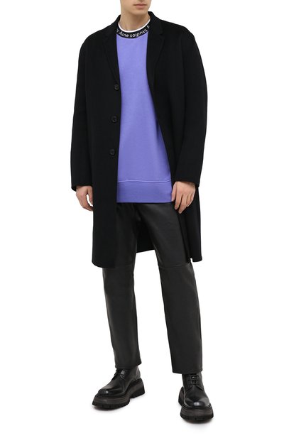 Свитшот  из вискозы и хлопка ACNE STUDIOS, арт. BI0078, фото 2