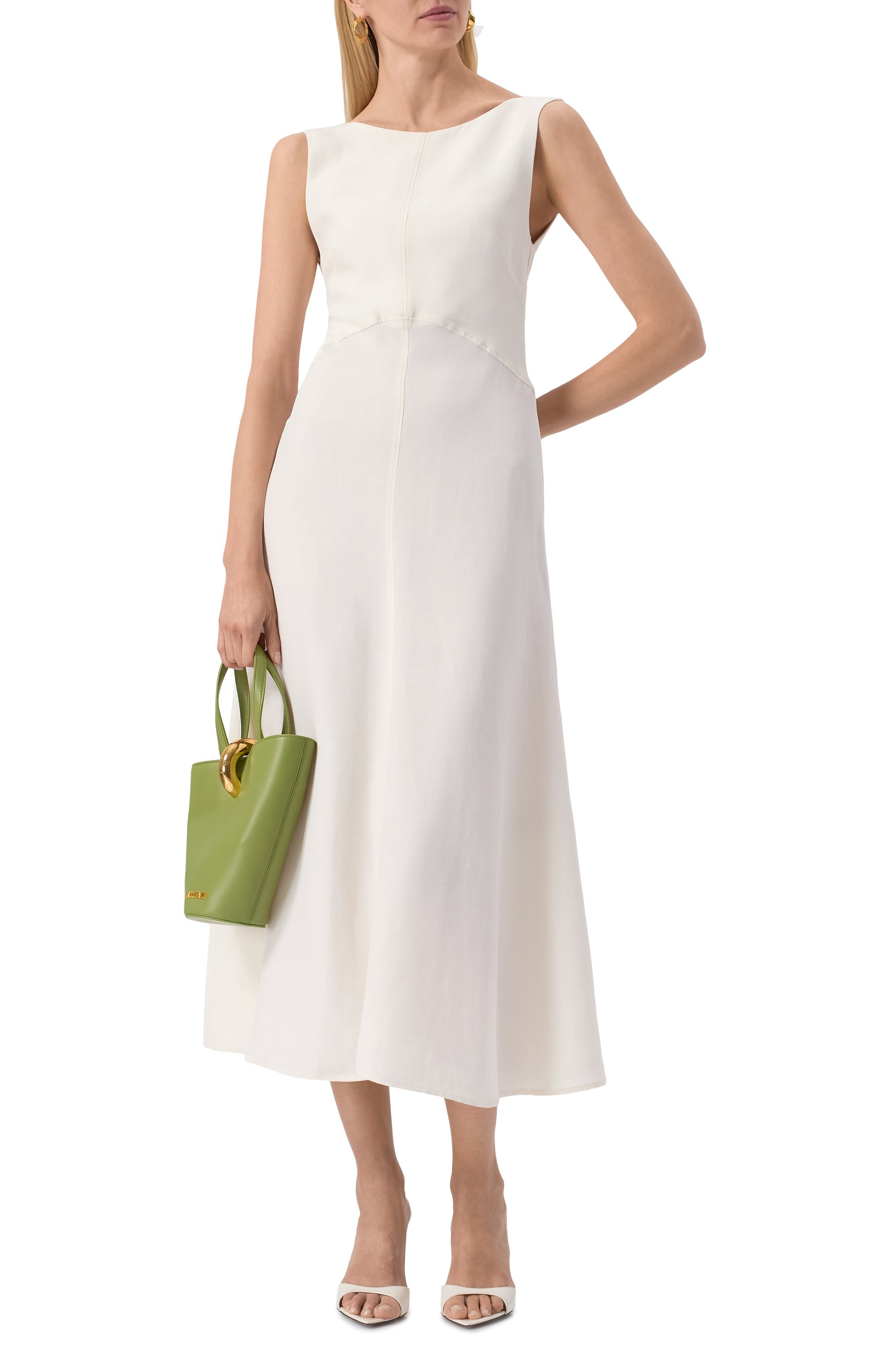 Платье из вискозы и льна BEATRICE .B, арт. 25FE6176FEDRA, фото 2