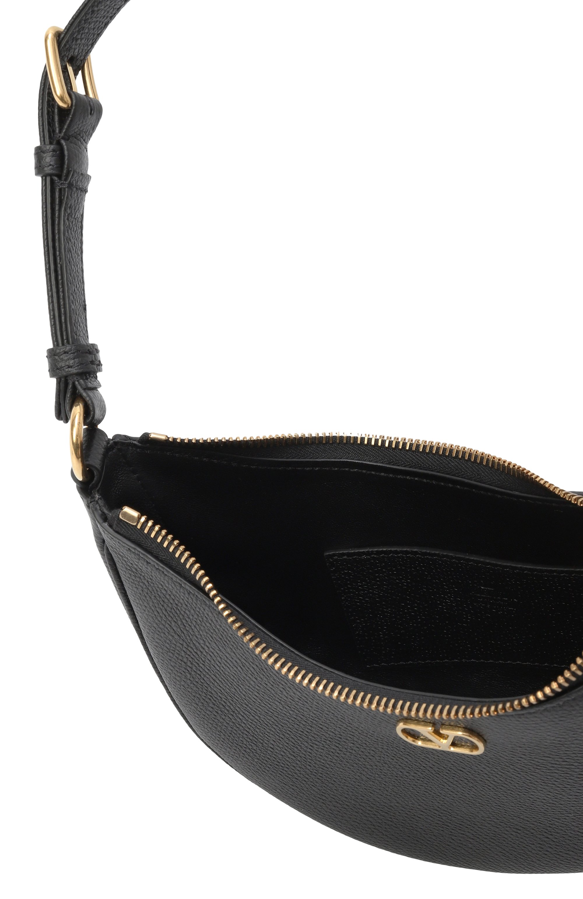 Сумка vlogo signature mini VALENTINO черного цвета по цене 121500 руб., арт. 7W2P0AK3/SNP, фото 5 Сумка vlogo signature mini VALENTINO, арт. 7W2P0AK3/SNP, фото 5