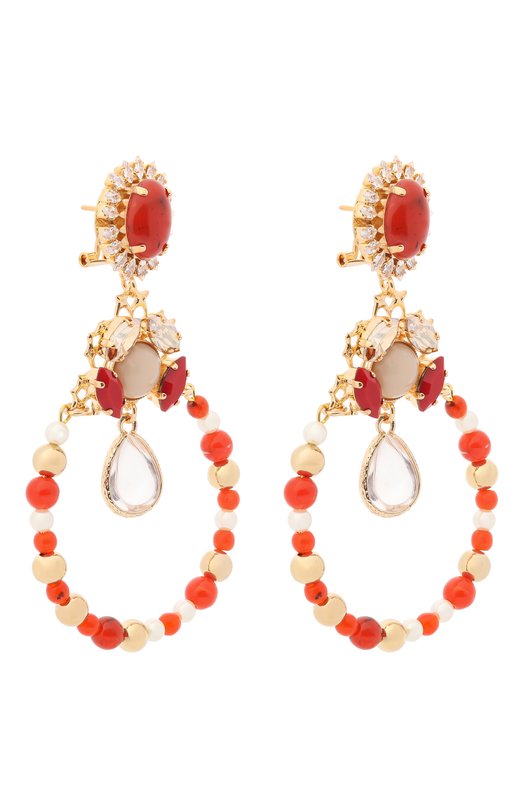 Серьги Anton Heunis ETK3.12 Красный  ETK3.12 Фото 3