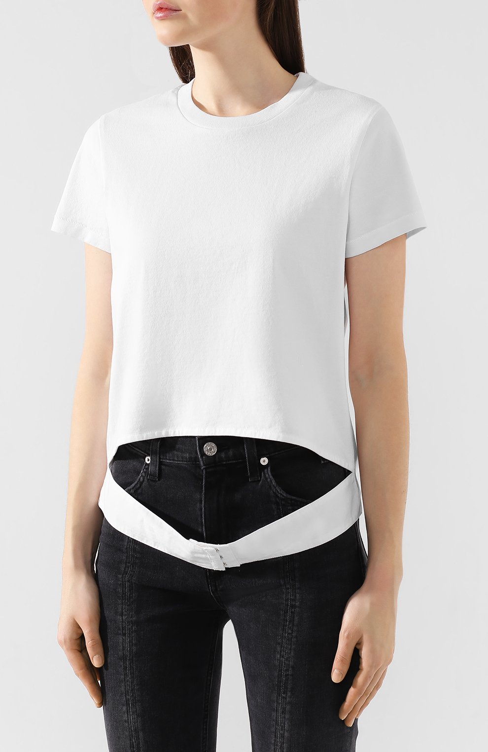Хлопковая футболка HELMUT LANG, арт. J09DW501, фото 3