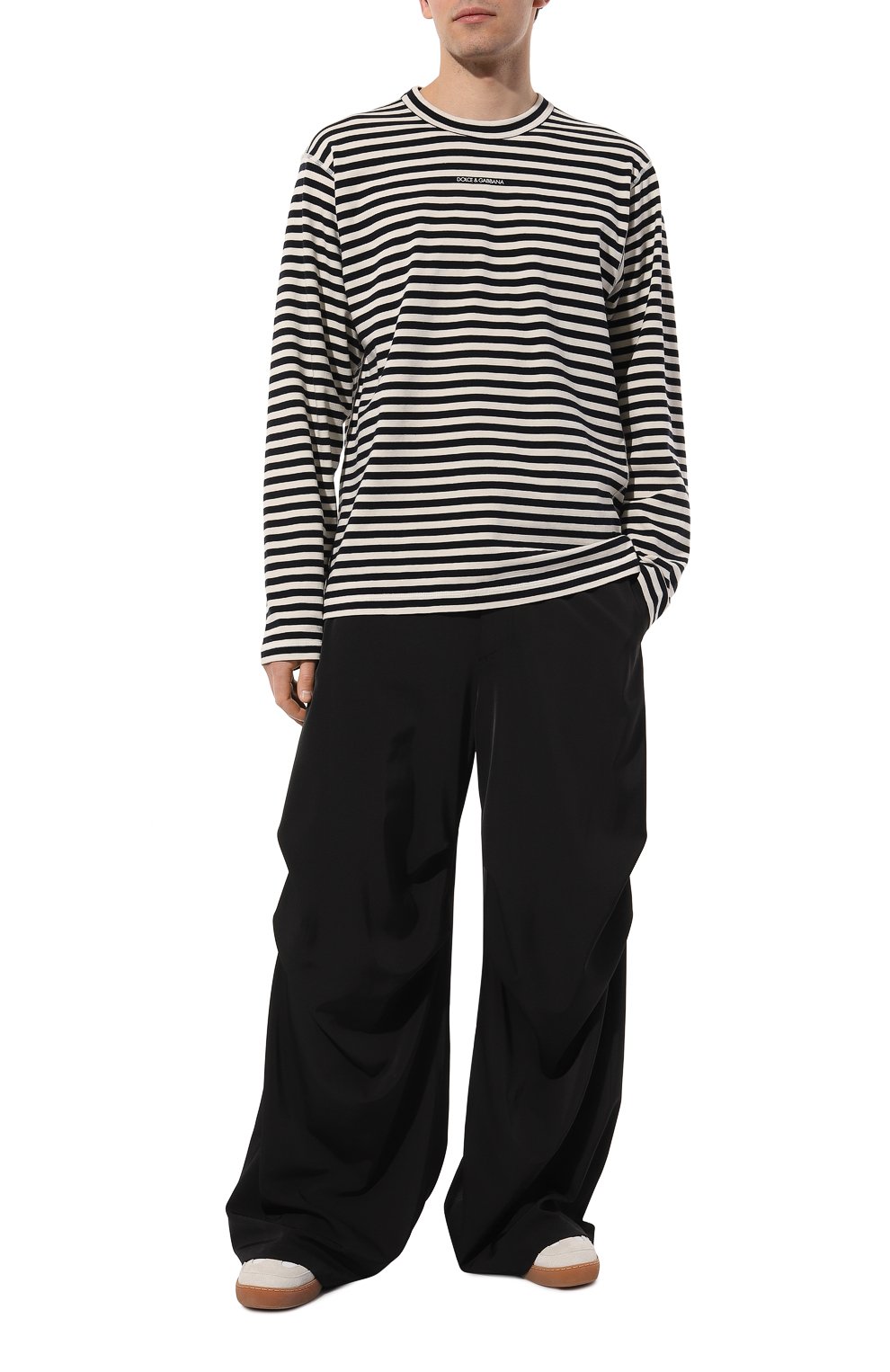 Хлопковый лонгслив DOLCE & GABBANA, арт. G8RK8T/G7K3P, фото 2