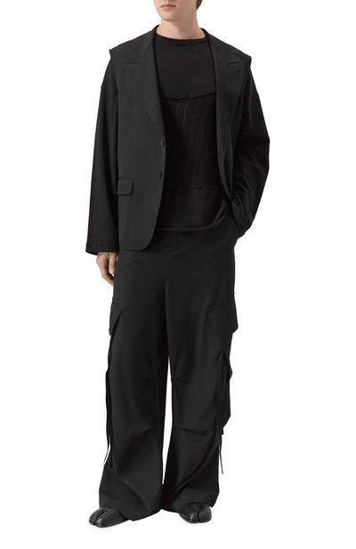 Шерстяные брюки-карго ISABEL BENENATO, арт. UW340S26, фото 2