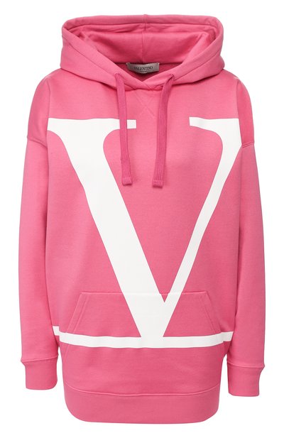 Хлопковое худи VALENTINO, арт. TB0MF05W5HM, фото 1
