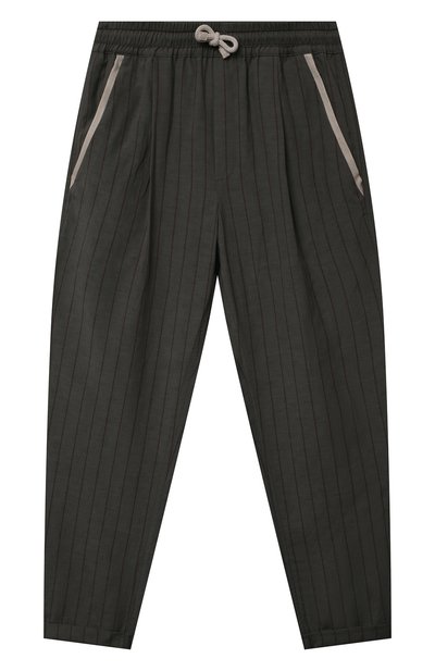 Костюм из шелка и льна BRUNELLO CUCINELLI, арт. BW439A110B, фото 4