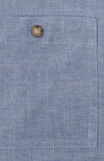 Льняная рубашка BRUNELLO CUCINELLI, арт. BH547S024B, фото 3
