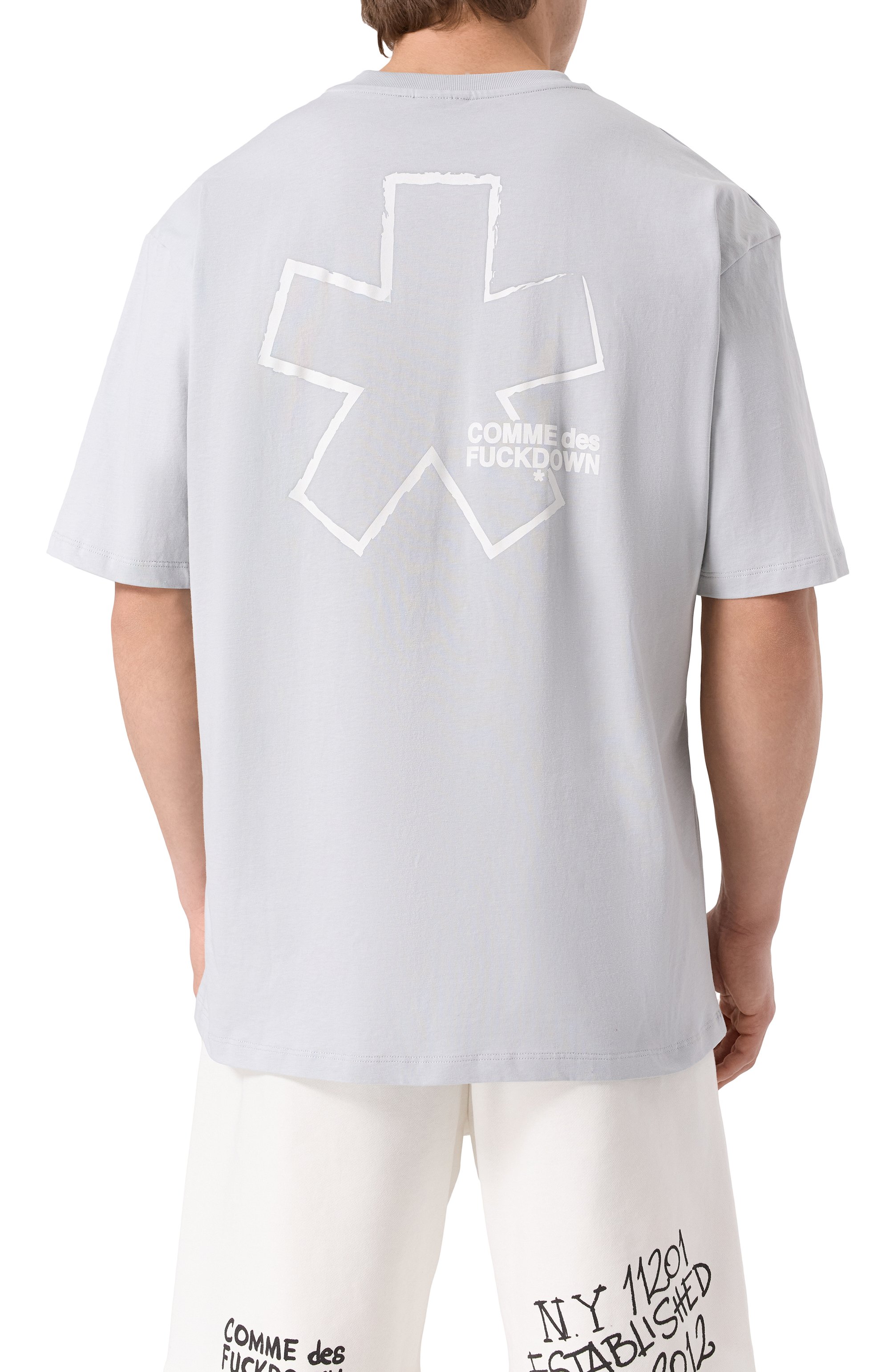 Хлопковая футболка COMME DES FUCKDOWN, арт. CFABM01506, фото 4