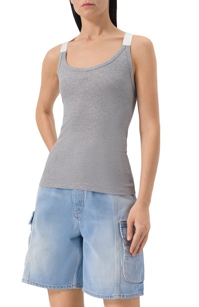 Майка из вискозы OFF-WHITE, арт. 0WAD25SS25JER002, фото 3