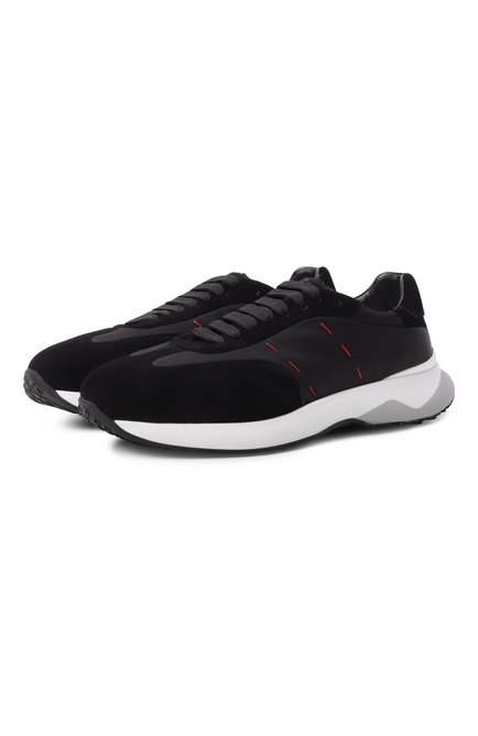 Мужские текстильные кроссовки KITON, арт. USSA374N0133301