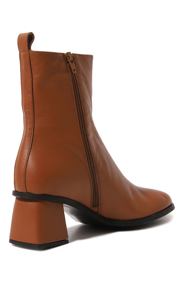 Кожаные ботильоны NUDE OF SCANDINAVIA, арт. 0LI020/SAVANA/CU0I0, фото 5