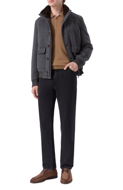 Бомбер из шерсти и вискозы GIMO'S, арт. 5W20.U.020.605, фото 2