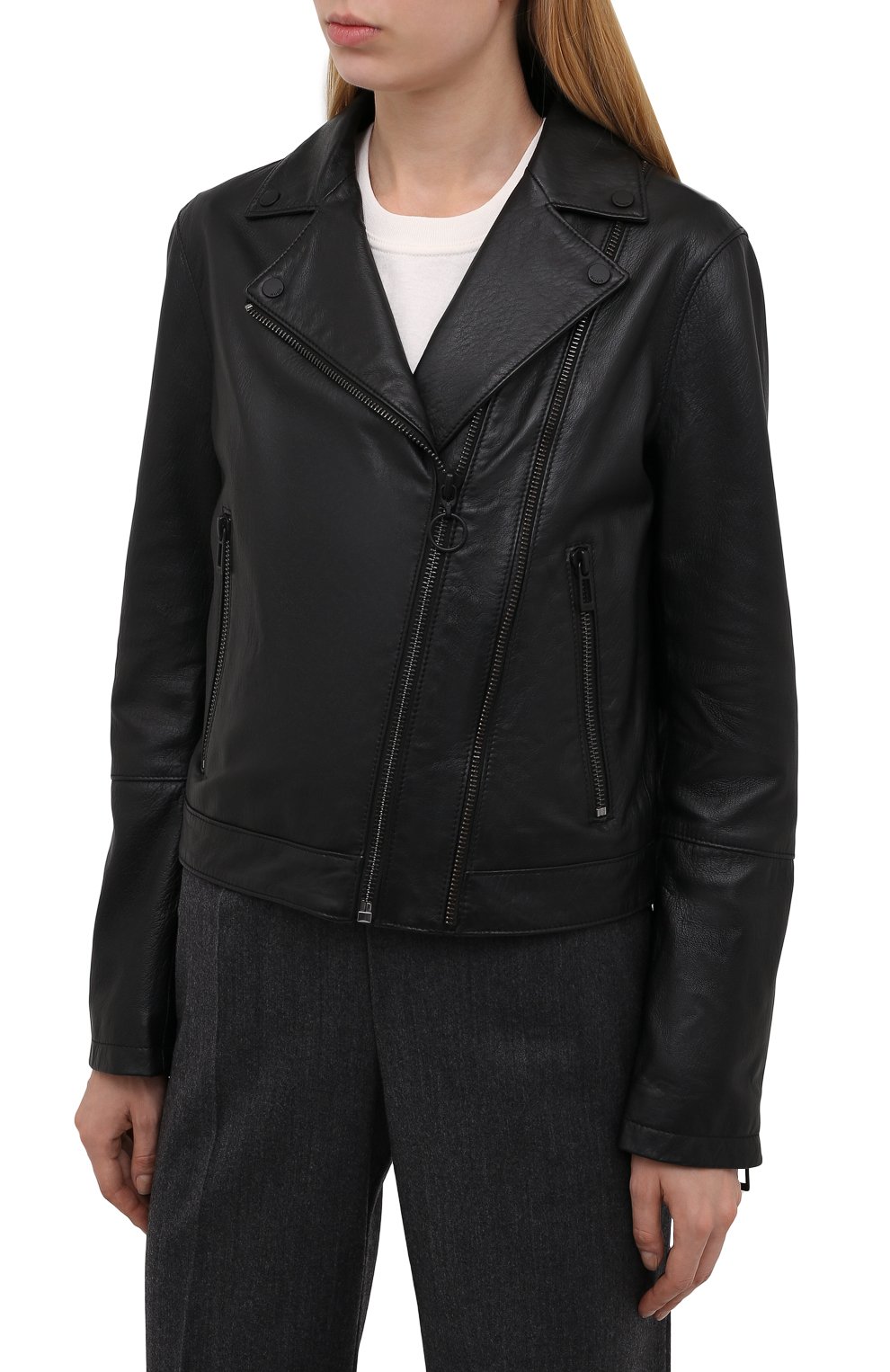 Кожаная куртка HUGO, арт. 50452349, фото 3