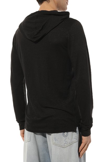 Льняной лонгслив-хенли 120% LINO, арт. 31ALIM7553/000E908/S00, фото 4