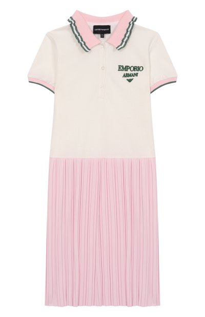 Хлопковое платье EMPORIO ARMANI, арт. EG000136/AF14433