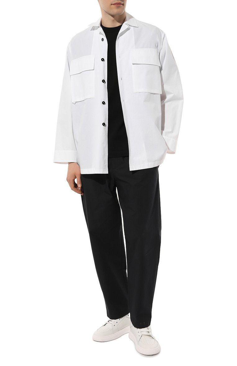 Хлопковая рубашка JIL SANDER, арт. J47DL0144/J45127, фото 1