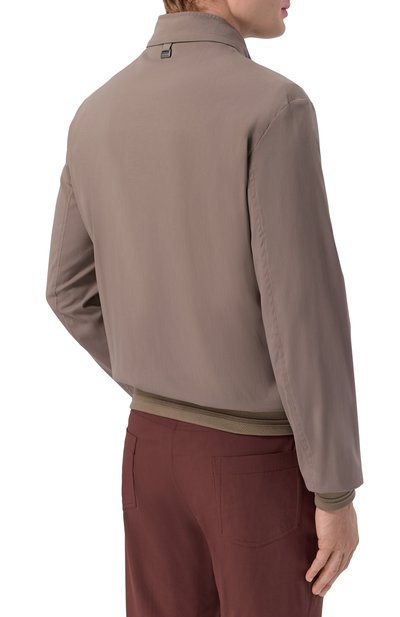Шерстяной бомбер CORNELIANI, арт. 27L5V2/2720123, фото 4
