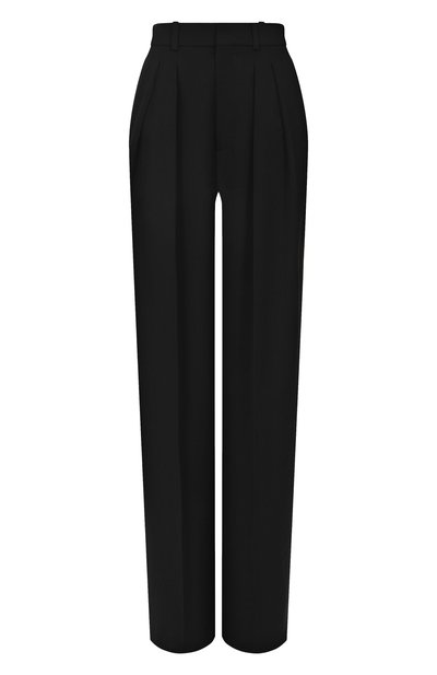 Женские шерстяные брюки SAINT LAURENT, арт. 824389/Y7E63