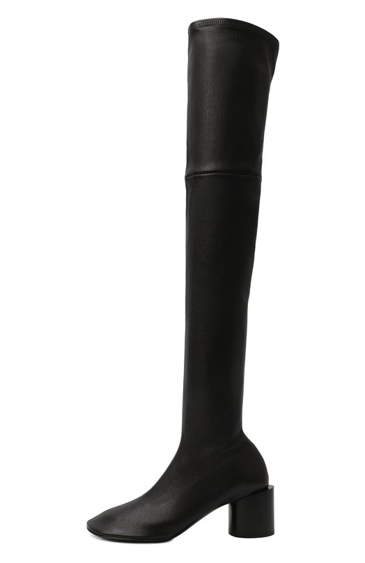 Кожаные ботфорты Jil Sander J16WW0065/P1758 Чёрный  J16WW0065/P1758 Фото 4