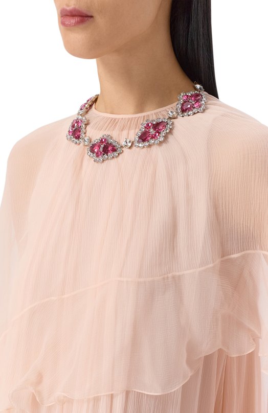 Колье Pas Plus Valentino 8W2J0BM7QBT Розовый  8W2J0BM7QBT Фото 2