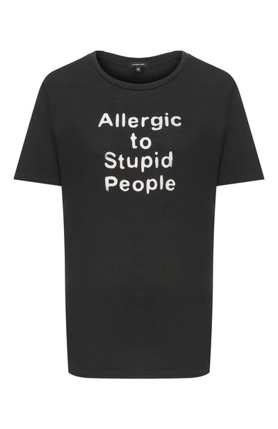 Женская футболка из хлопка и кашемира R13, арт. R13WK001-K146A