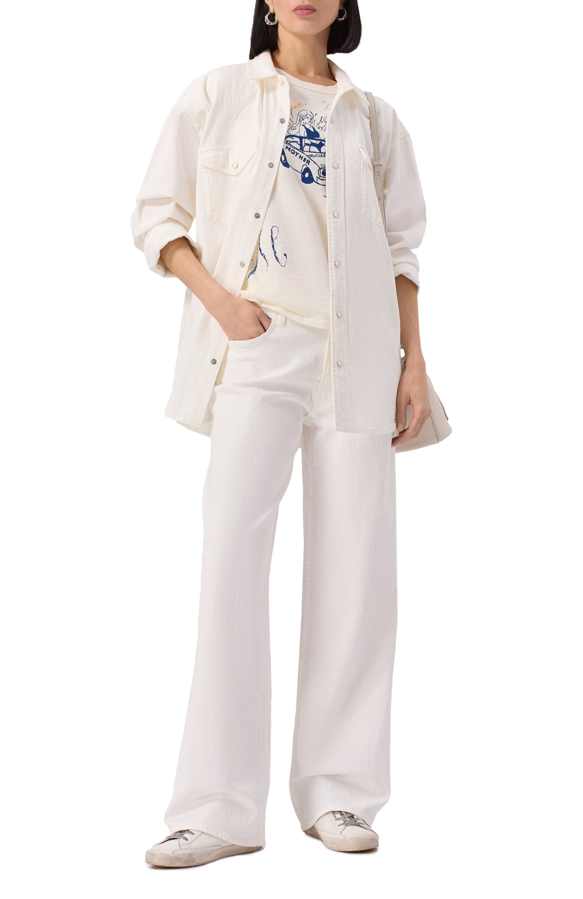 Джинсы the spinner zip sneak MOTHER, арт. 10798-544, фото 2