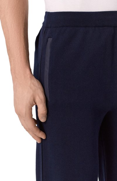 Джоггеры из хлопка и шелка ZILLI, арт. JSP011M0142VSDE00/62, фото 5