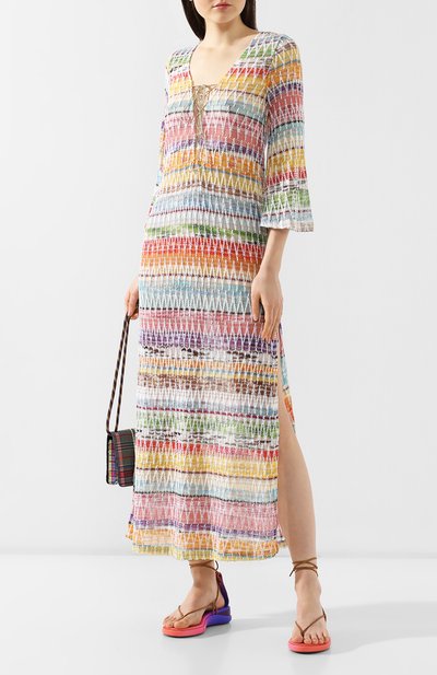 Туника MISSONI разноцветного цвета по цене 58150 руб., арт. MMQ00025/BR001Q, фото 2 Туника MISSONI, арт. MMQ00025/BR001Q, фото 2
