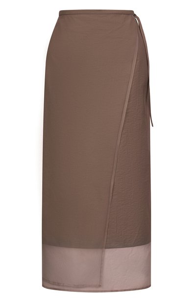 Женская хлопковая юбка BRUNELLO CUCINELLI, арт. ML140G3826