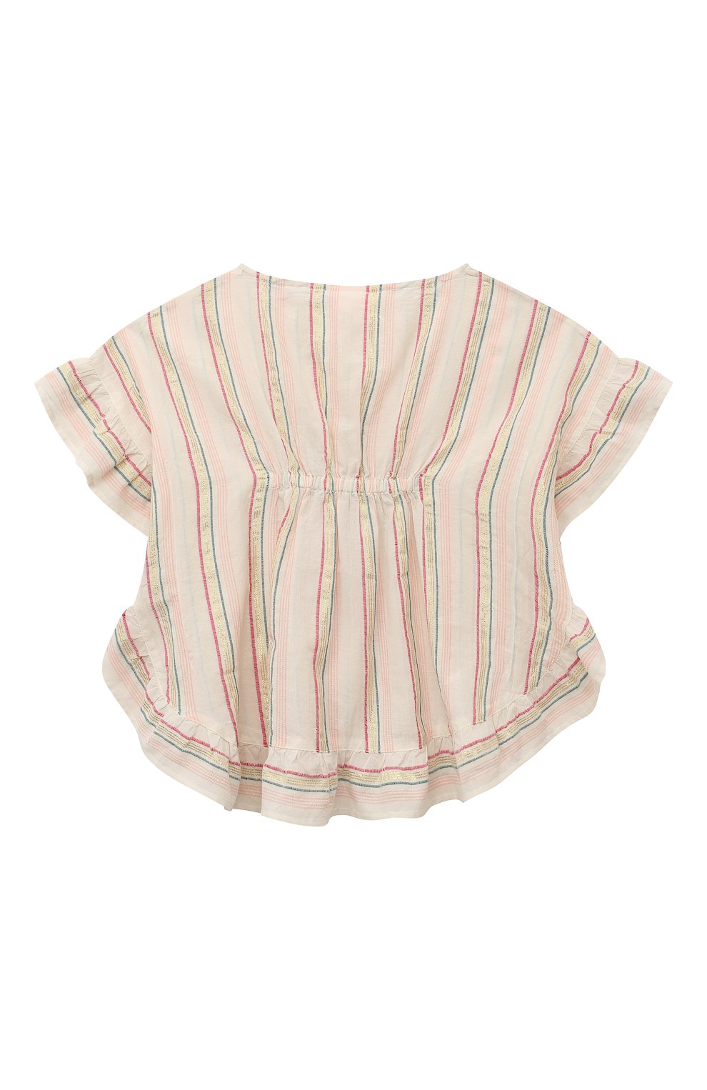 Хлопковая туника LISON PARIS, арт. LUREX STRIPE CAFTAN, фото 2