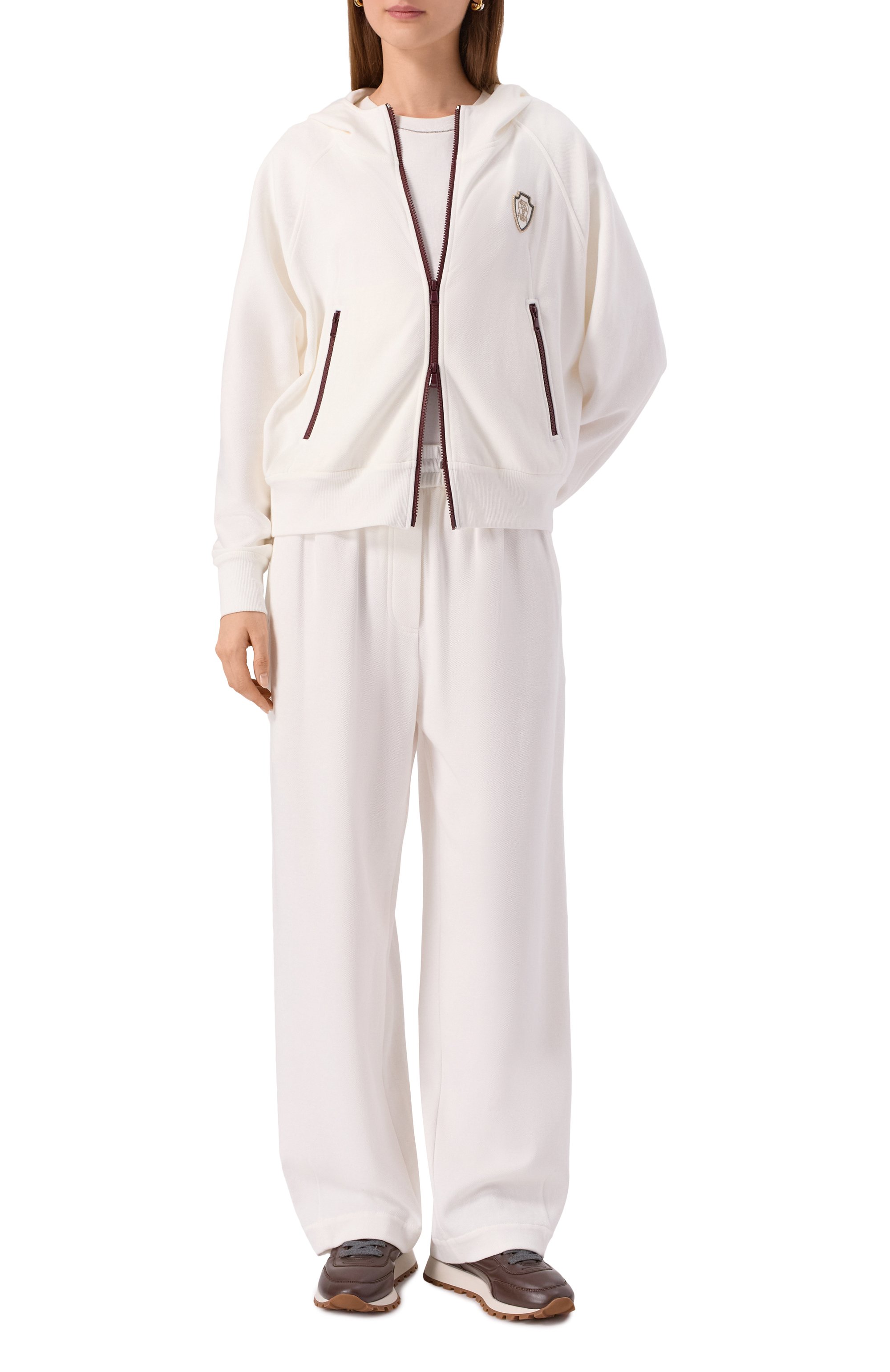 Хлопковые брюки BRUNELLO CUCINELLI, арт. MG927VD299, фото 2