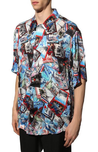 Шелковая рубашка BALENCIAGA, арт. 681813/TML05, фото 3