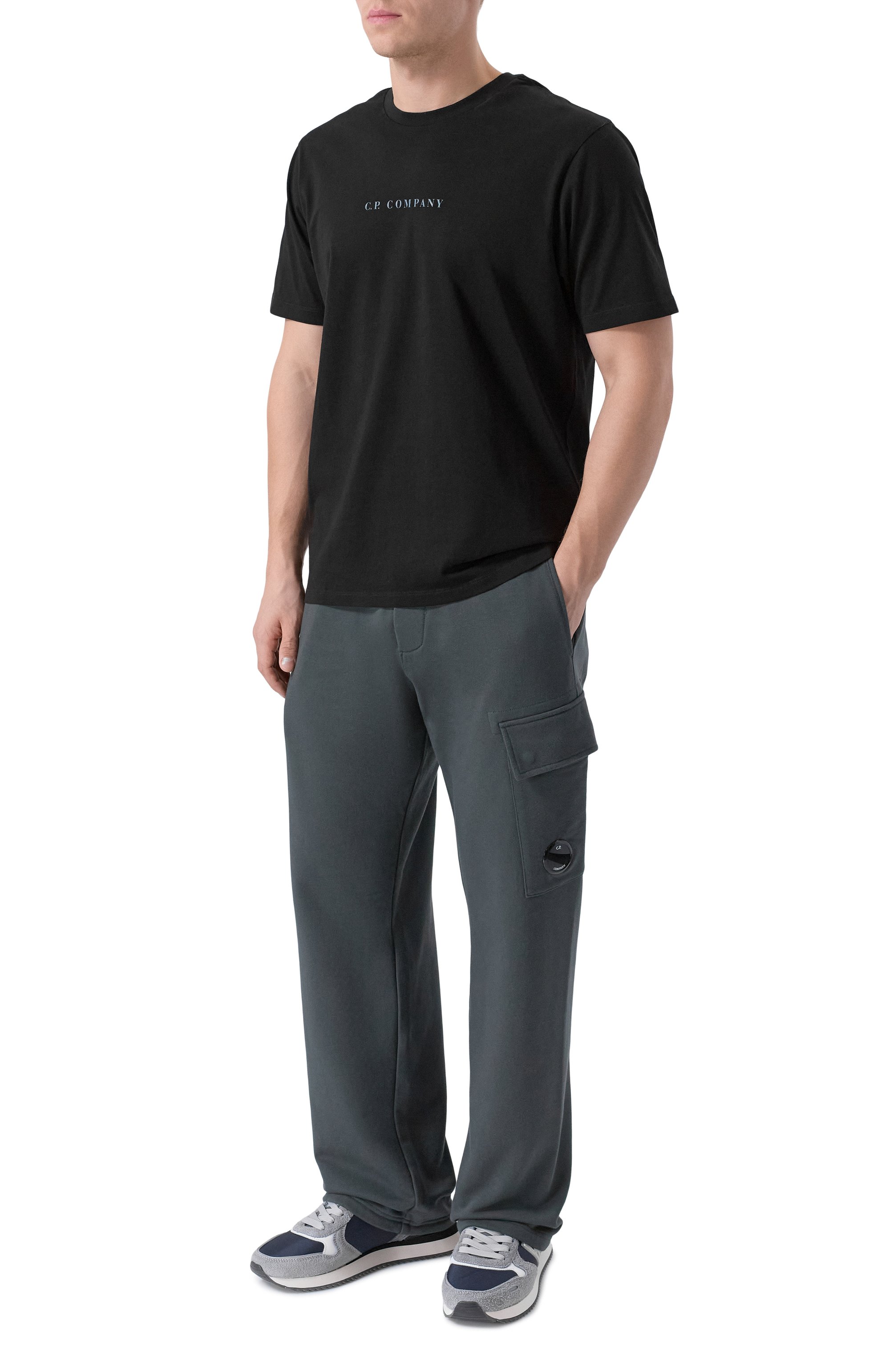 Хлопковые брюки C.P. COMPANY, арт. 19CMSP141A005086W, фото 2