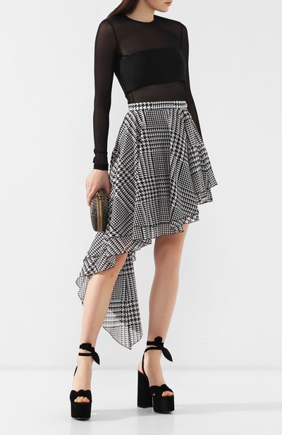 Замшевые босоножки  paige SAINT LAURENT, арт. 551819/0LI00, фото 2