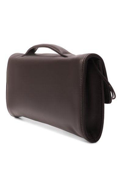 Клатч andiamo BOTTEGA VENETA темно-коричневого цвета по цене 367500 руб., арт. 843797/V5TJ0, фото 4 Клатч andiamo BOTTEGA VENETA, арт. 843797/V5TJ0, фото 4