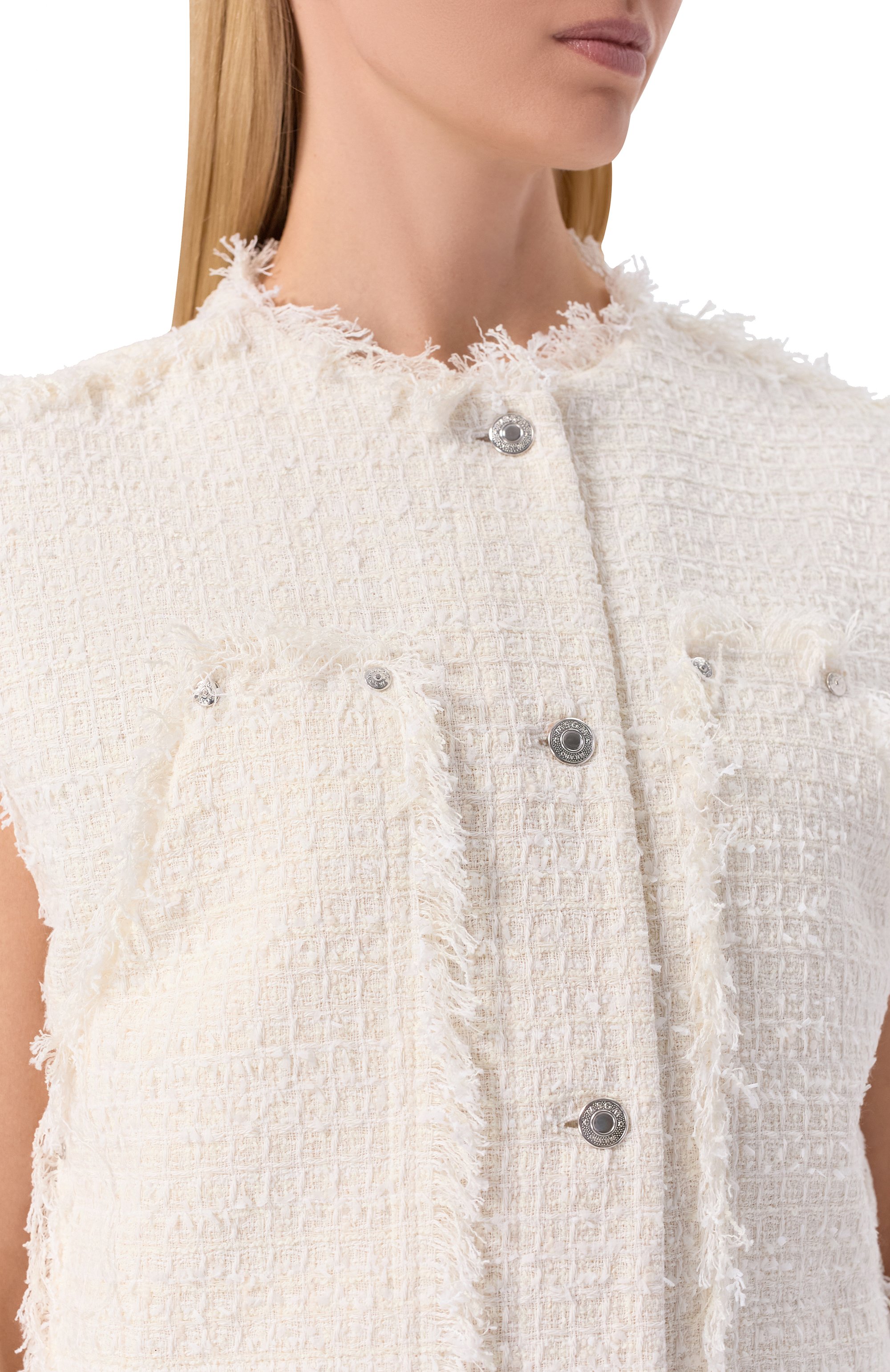 Хлопковый жилет MSGM, арт. 4041MDW02/267111, фото 5