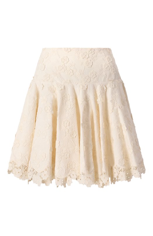 Юбка Giambattista Valli 25SSPVCA2173-24EMB Кремовый 25SSPVCA2173-24EMB