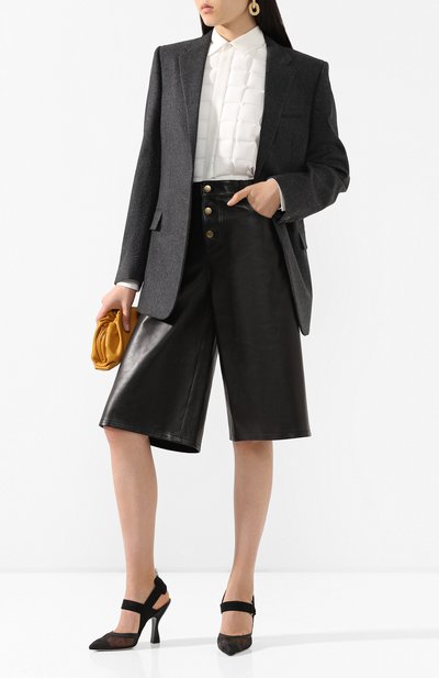 Текстильные туфли FENDI черного цвета по цене 104500 руб., арт. 8J6711 A8UG, фото 2 Текстильные туфли FENDI, арт. 8J6711 A8UG, фото 2