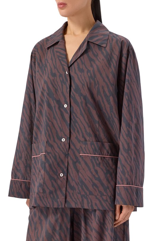 Хлопковая пижама Any Wowzers CLSY02-EXCHOC Коричневый  CLSY02-EXCHOC Фото 3