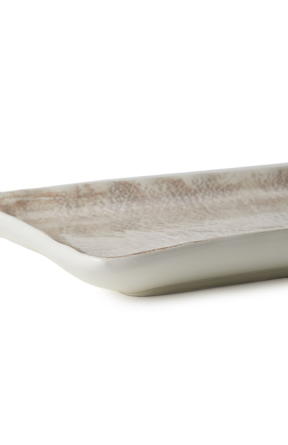 Поднос керамический BRUNELLO CUCINELLI бежевого цвета по цене 35300 руб., арт. MLCER0008, фото 2 Поднос керамический BRUNELLO CUCINELLI, арт. MLCER0008, фото 2