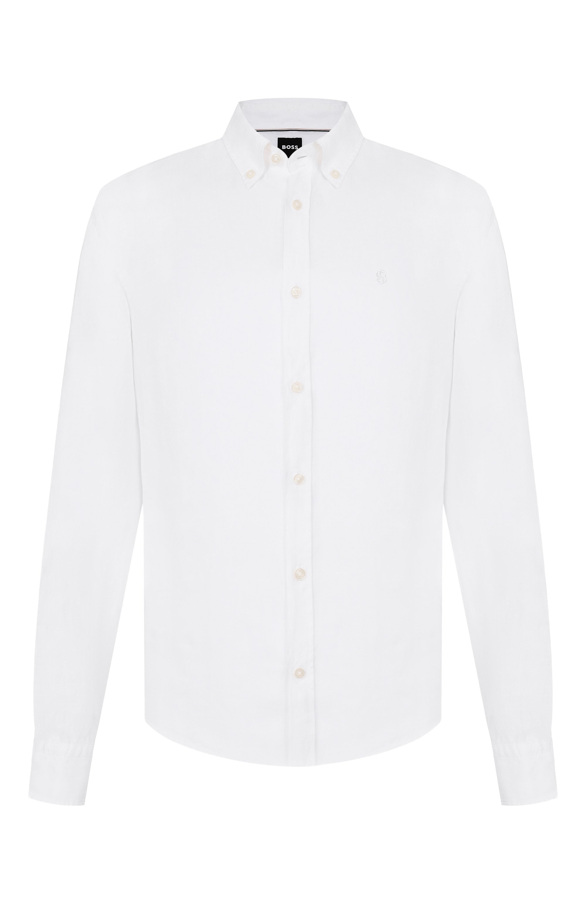 Льняная рубашка BOSS, арт. 50556077, фото 1
