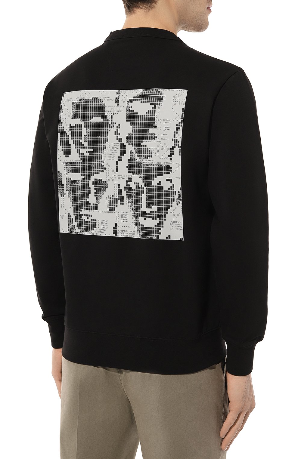 Хлопковый свитшот C.P. COMPANY, арт. 16CLSS040A006452W, фото 4