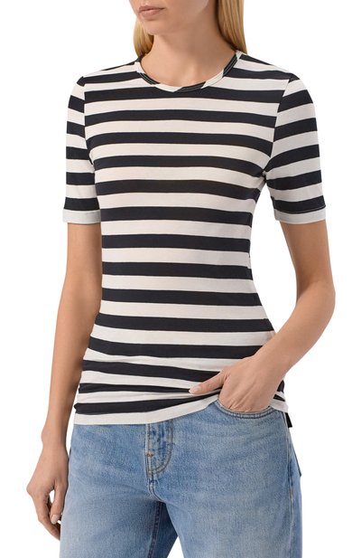 Хлопковая футболка MSGM, арт. 4042MDM82 267301/267301, фото 3