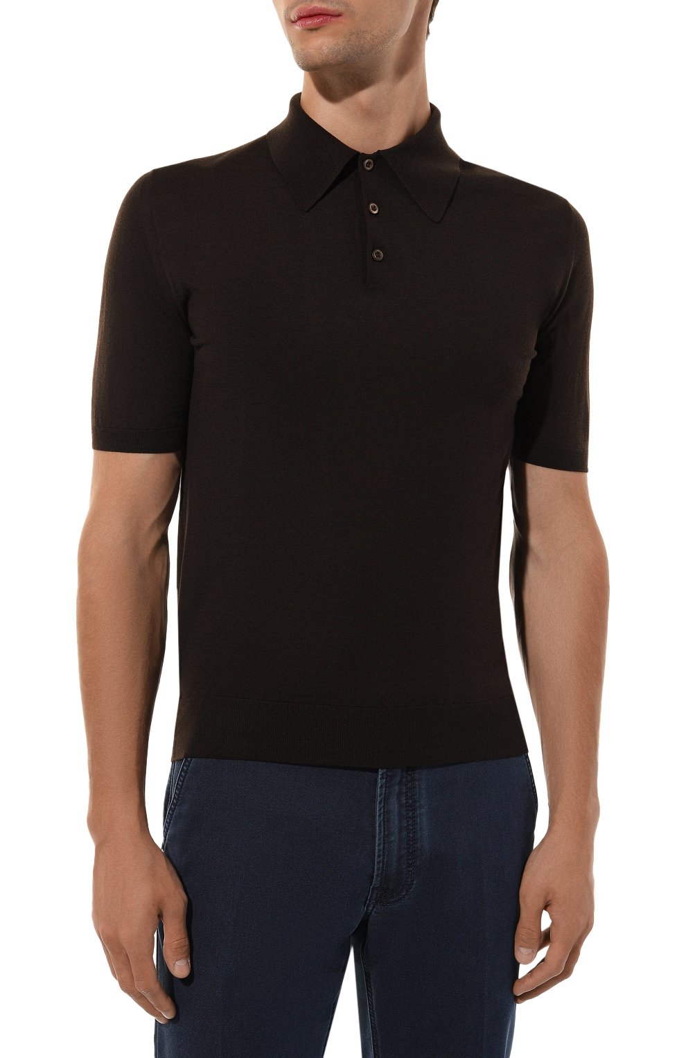 Шерстяное поло PRADA, арт. UMB219-C5W-F0192-202, фото 3