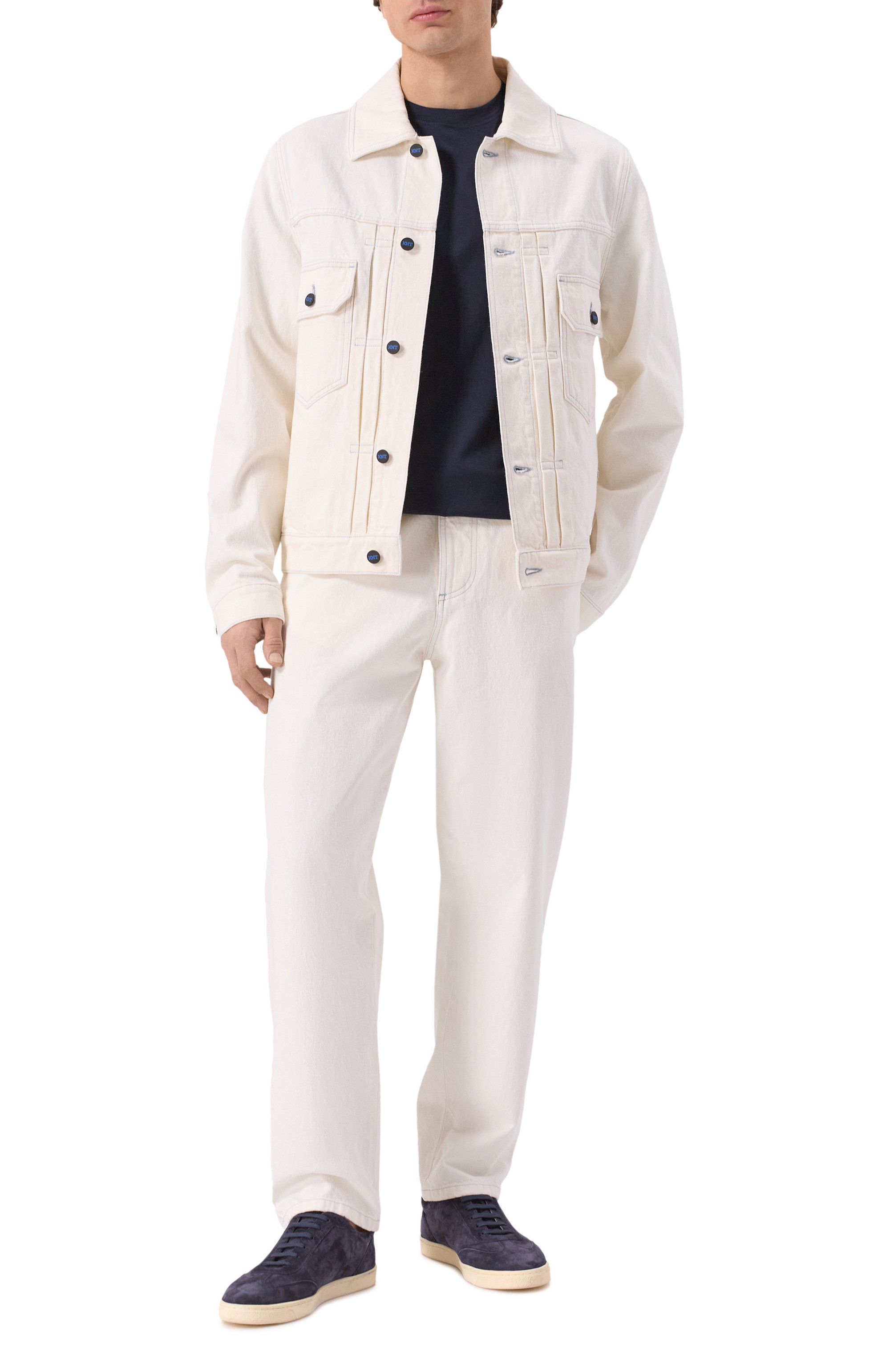 Джинсовая куртка KITON, арт. UGK102K0754F03, фото 2